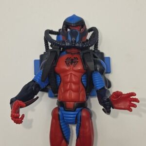 Vintage 1997 Toy Biz Spider-Man Deep Sea Adventure Action Figure Scuba Gear